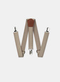 Light beige SUSPENDERS / STRAPS / BRACES MREFLAGE / 25E4PGL1BRE801
