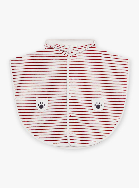 Striped velvet dog bath cape DEAMBROISE / 22H5BG21CDBJ920