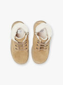 Child boy camel furry boots BANUBAGE / 21F10PG51D0D804