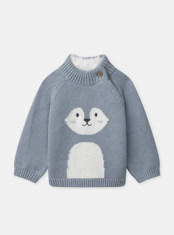 Sky blue PULLOVER NAULYSSE / 25H1BGV1PUL216