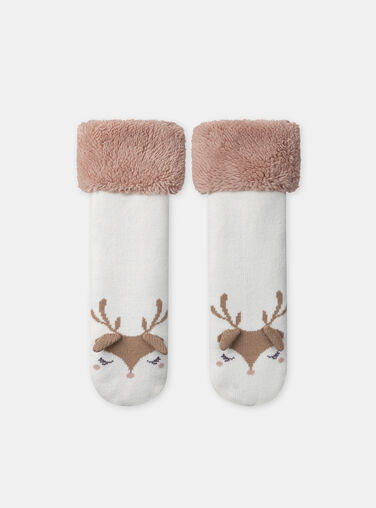 Off white ANTI-SKID SOCKS NRACHOETTE / 25H4PFV1SOA009