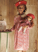 Mon Adorable Poupée doll set, dress, tights and beret SMAFA0049TH4 / 23J7GF32HPO099