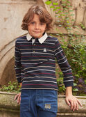 Navy POLO SHIRT LUPOLAGE / 24H3PGM1POL070