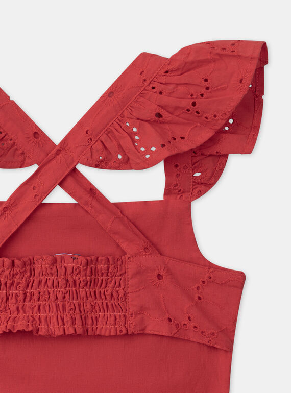 Red SUNBATHING DRESS KLAFETTE / 24E2PFN1RBSF503