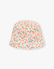 Reversible flowery hat in cotton for child girl CHAPETTE / 22E4PFM1CHAD322