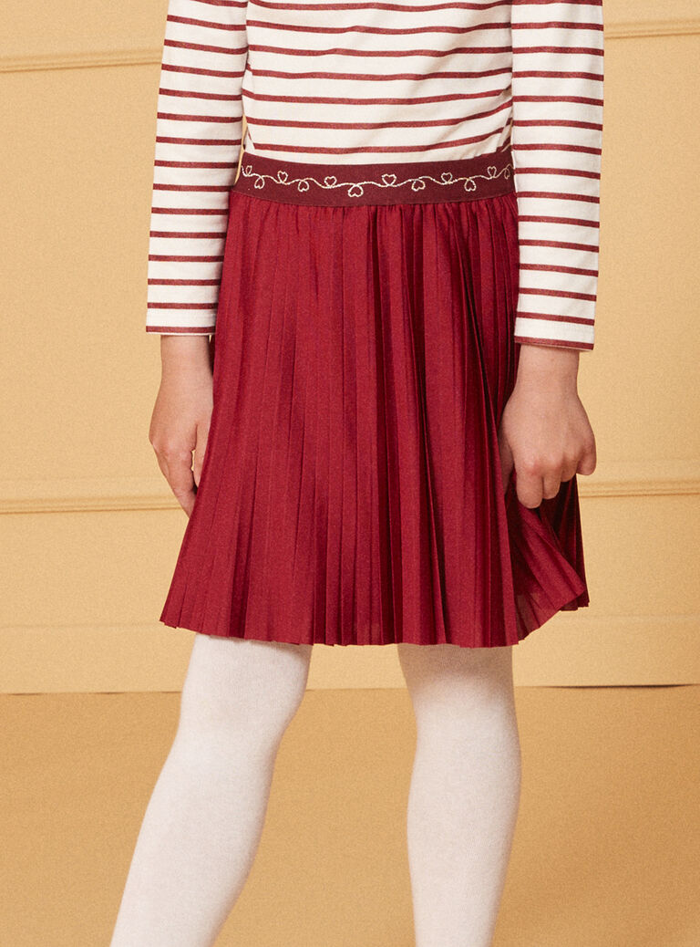 Red SKIRT LIRAMETTE 1 / 24H2PF91JUPD307