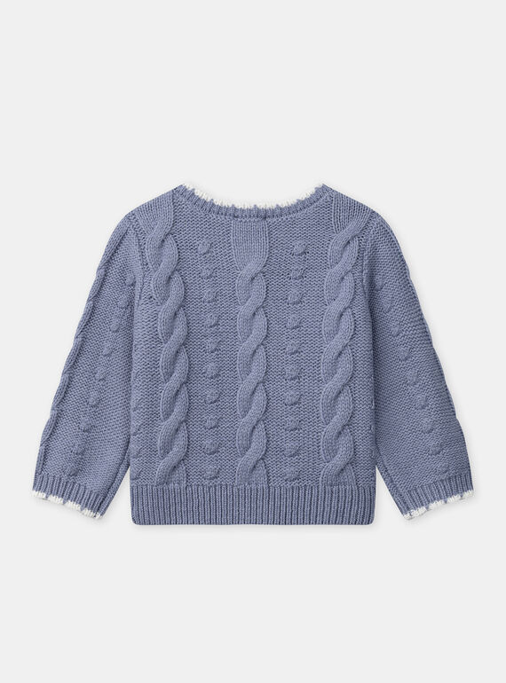 Greyish blue CARDIGAN NANELLY / 25H1BFW1CAR205