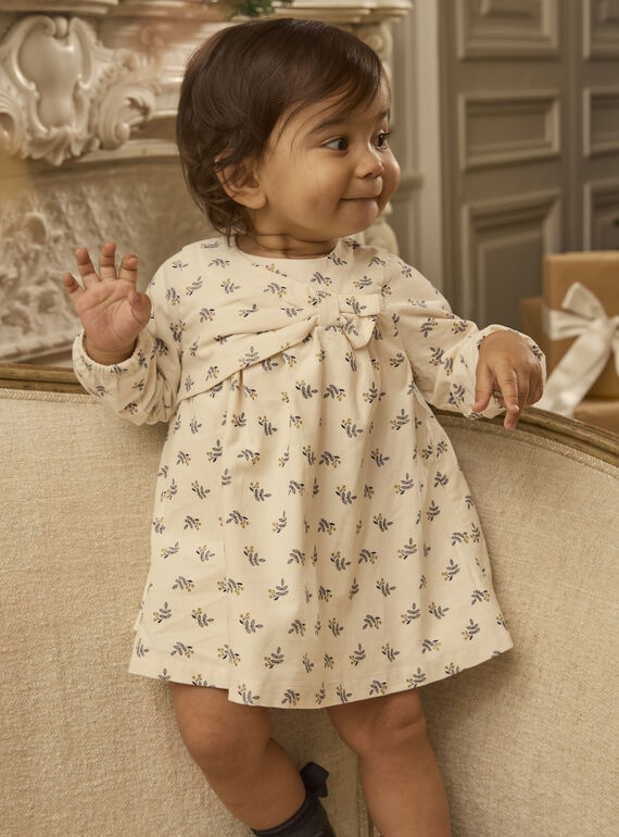 Ivory DRESS LATRISHA / 24H1BFT1ROB005