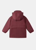 Burgundy RAINCOAT LINIDAGE / 24H3PG61IMP501