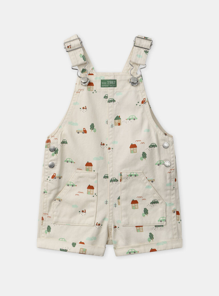 Off white SHORT DUNGAREES Off white SHORT DUNGAREES NABASTIEN / 25H1BGJ1SAC002