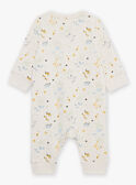 Beige jungle print sleep suit FEDORIAN / 23E5BG25GREA011