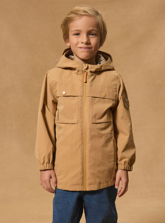 Beige PARKA MROULAGE / 25E3PG31PAR080