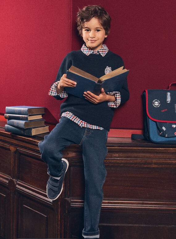 Navy PULLOVER NOSSAGE / 25H3PGP1PUL705