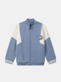 Ice blue JOGGING TOP MMATALAGE / 25E3PG51JGH219