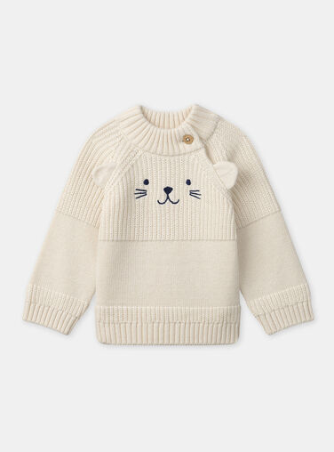 White PULLOVER White PULLOVER NAOREL / 25H1BGW1PULA016