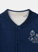 Reversible blue and ecru cardigan LADRISTO / 24H1BGJ1GILC230