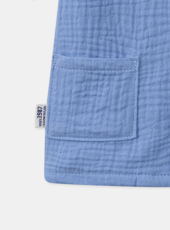 Blue SHIRT MAVALERE / 25E1BGQ1CHMC213