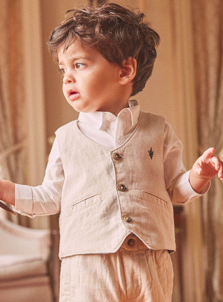 Reversible sleeveless cardigan Reversible sleeveless cardigan KAEDOUARD / 24E1BGL1CSMA016