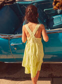Pale yellow DRESS KLIBROETTE / 24E2PFR2ROB103