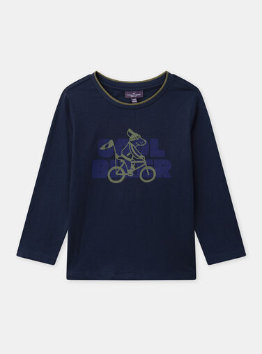 Navy TEE SHIRT LS NUPREMAGE / 25H3PGQ1TML070