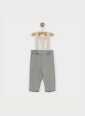 Kaki pants RYBOBY / 19E1BGR1PAN604