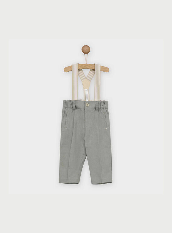 Kaki pants RYBOBY / 19E1BGR1PAN604