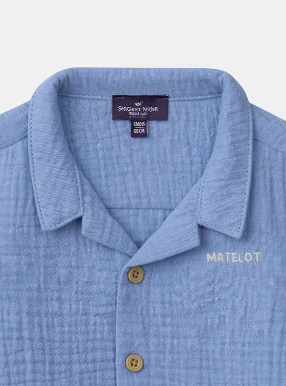 Blue SHIRT MAVALERE / 25E1BGQ1CHMC213