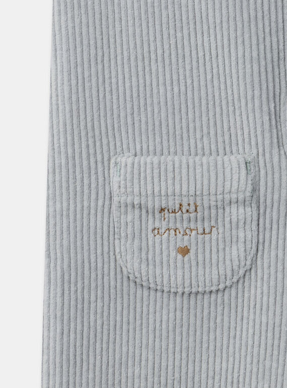 Blue DUNGAREES NANINA / 25H1BFW1SAL204