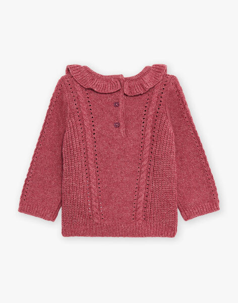 Old pink knit sweater DAMATHILDE / 22H1BFU1PUL712