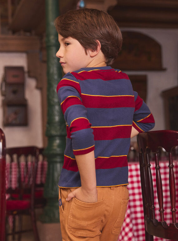 Navy TEE SHIRT LS LYRAYAGE / 24H3PGO2TML070