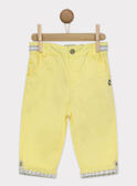 Golden yellow pants RYDEXTER / 19E1BGS1PAN106
