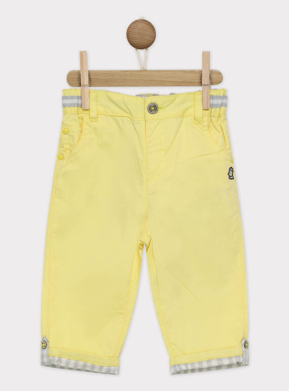 Golden yellow pants RYDEXTER / 19E1BGS1PAN106
