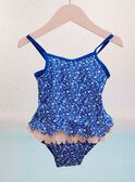 Baby girl's floral print one-piece swimsuit CIVAINA / 22E4BFO2MAI208