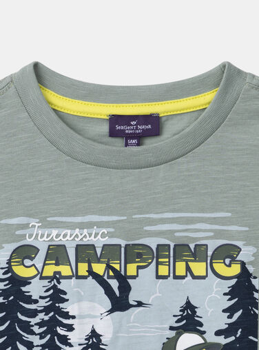 Light green TEE SHIRT SS MITICHAGE / 25E3PG92TMCG600