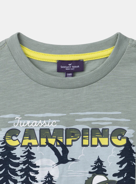 Light green TEE SHIRT SS MITICHAGE / 25E3PG92TMCG600