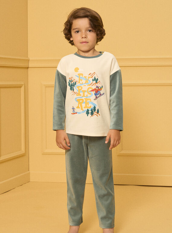 Heather beige PYJAMA LECRUAGE / 24H5PG43PYJA011