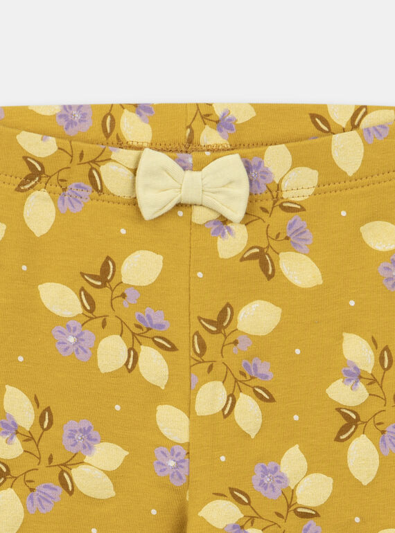 Yellow LEGGINGS (bottom) KALORA / 24E1BFD1LG107