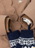 Light brown PARKA LIKITETTE / 24H2PF71PAR804