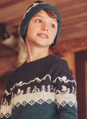 Navy PULLOVER NLULANDAGE / 25H3PGX1PUL705