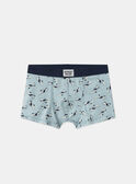 Pale turquoise BOXER MLIBRAGE / 25E5PG43BOX203