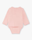 Baby Girl Pink Bodysuit BAISIS / 21H1BFJ2BODD314
