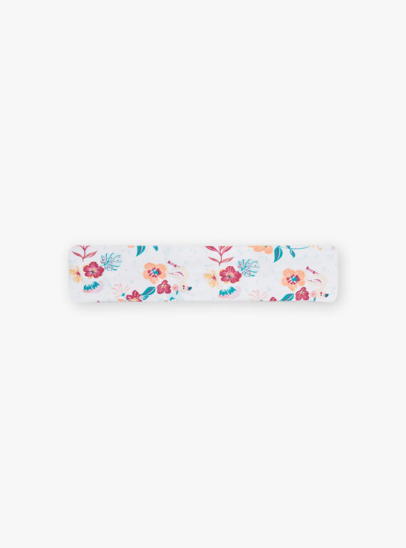 Headband with flleuri print and bow CAZAZA / 22E4BFV1BAN001
