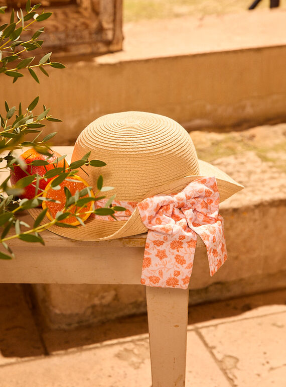 Orange HAT MLOBOBETTE / 25E4PFP1CHAE413
