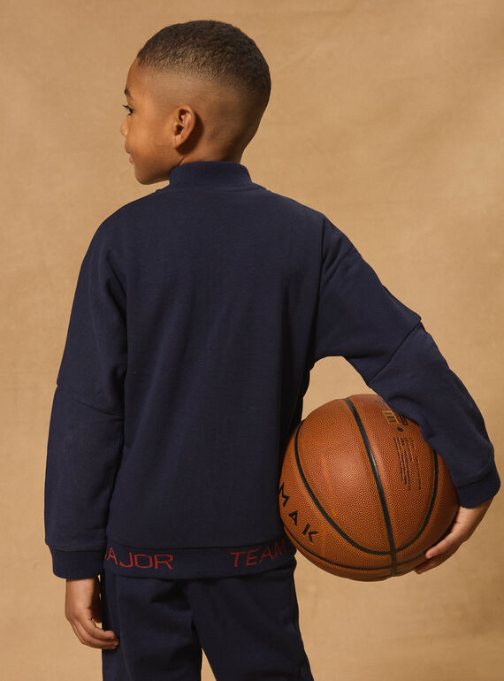 Navy JOGGING TOP MMAFACHAGE / 25E3PG52JGH070