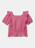 Pink BLOUSE MLATOPETTE / 25E2PFK2CHED300