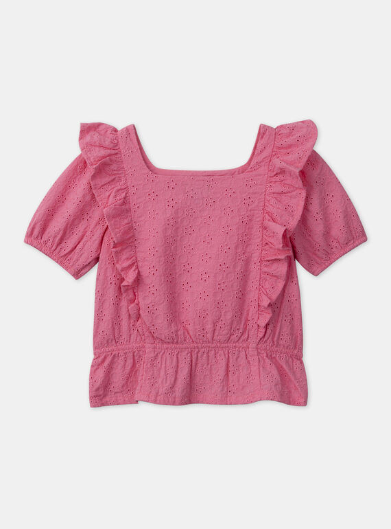 Pink BLOUSE MLATOPETTE / 25E2PFK2CHED300