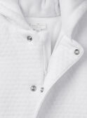 White OVERALL COAT MONDON / 25E0CM21PIL000