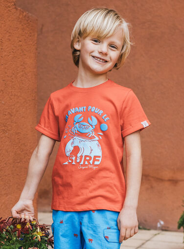 Red TEE SHIRT SS MLUROSSAGE / 25E3PGQ2TMC050