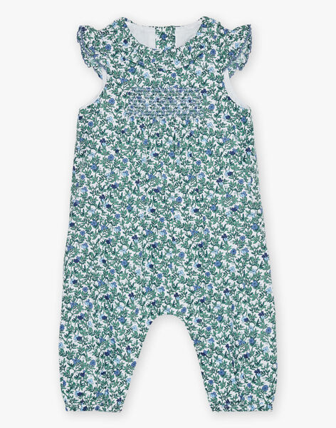 Floral print poplin jumpsuit FANOTINE / 23E1BFN1CBL001