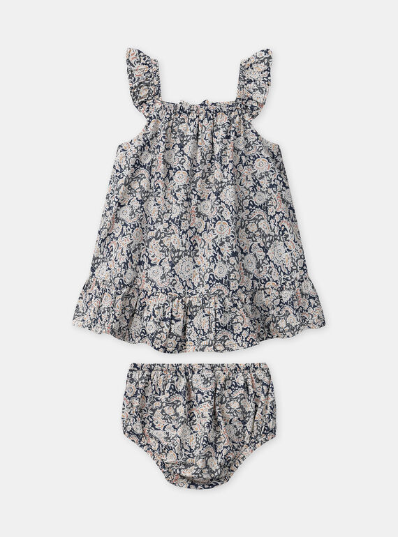 Blue DRESS MAZOE / 25E1BFR1ROBC243